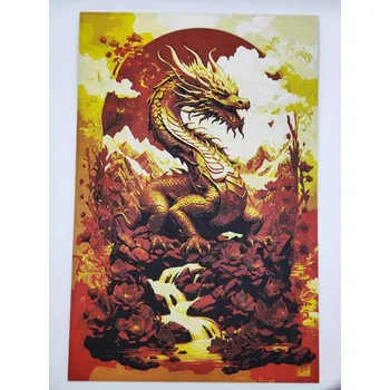 Obraz Čínský drak na stěnu
