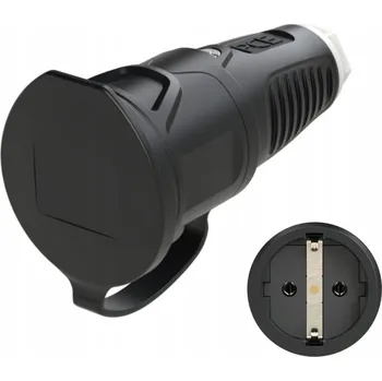 Elektrická zásuvka Přenosná Elektrická Zásuvka podlahová zásuvka Pce černá