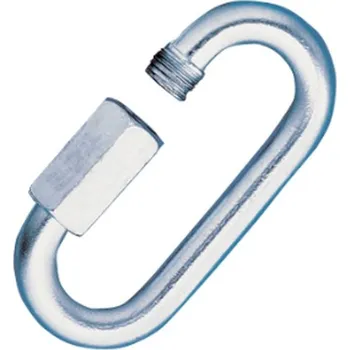 karabina Tracon CSKARA5 Karabina se šroubem, pozinkovaná ocel d=5mm, 1270N (Tracon CSKARA5)