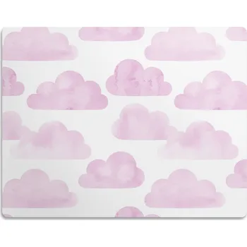 Miska pro psa Pro psa a kočku podložka pod misky Růžové mraky 45x35