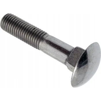 Vrták Zámková šroub pozink M12 160mm DIN603 - 1kg