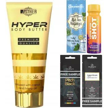 Přípravek na opalování Asther Hyper 200 Ml krém urychlující opalování