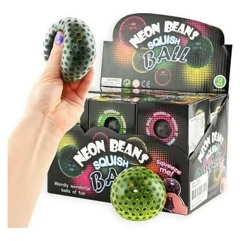 Set školních potřeb Sensoryczny gniotek z kulkami Neon 7cm MIX