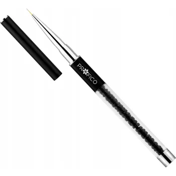 Kosmetický štětec Štětec na zdobení Profico se syntetickými štětinami, černý