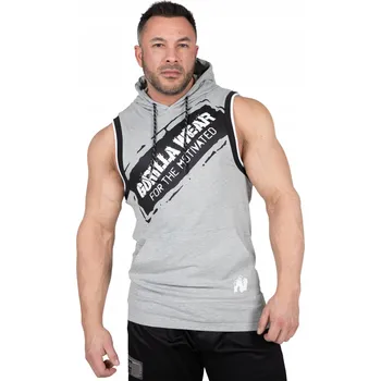 Pánská mikina Mikina Gorilla Wear 3XL šedá