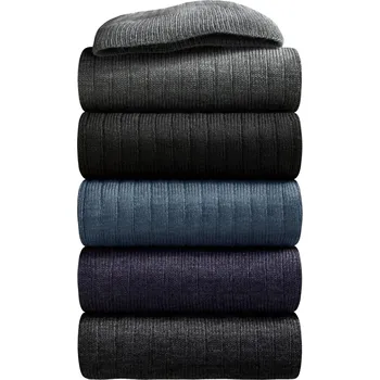 Dámské ponožky Vlněné vysoké ponožky Thermoperle, sada 2 párů nám.modrá 39/41