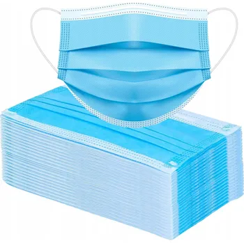 Pleťová maska Ochranná chirurgická maska, 3 vrstvy, 100 ks