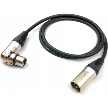 Audio kabel Kabel XLR - XLR LGJ Group KLOTZ MY206 kabel XLR F KĄTOWY NEUTRIK 10m 10 m