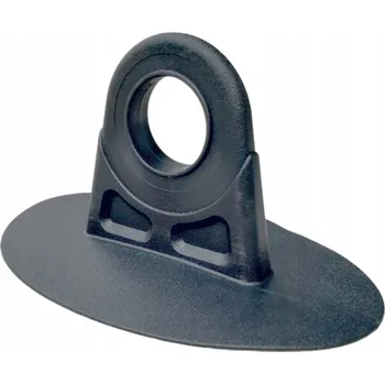 Držák na pádlo k pontonu, nalepovací, černý