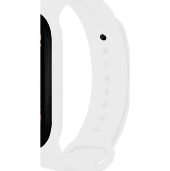 Pouzdro na mobilní telefon Řemínek Fixed pro Xiaomi Band 7/Mi Band 6/Mi Band 5, bílý