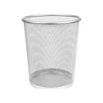 Set školních potřeb Kosz biurowy 23,5x27cm srebrny MemoBe