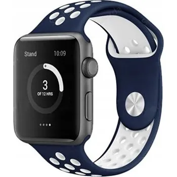 Řemínek na hodinky Řemínek RZAKcesoria pro Apple 20mm, modrý