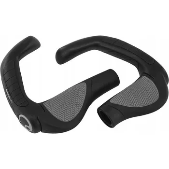 grip Ergon GP5 Rohloff/Nexus černé/šedé, velikost S, 92mm gripy / rukojeti