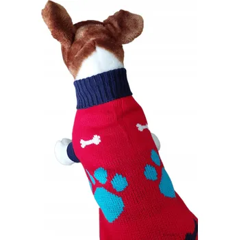 Dámský svetr Svetr Nunbell červený XXS