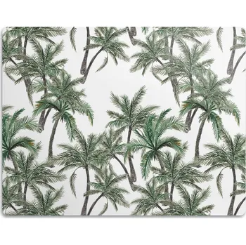 Miska pro psa Podložka pod misku pro psa Tropické stromy 60x40 cm