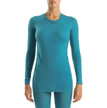 Dámské tričko UYN Energyon Biotech UW Shirt LG SL W U100424Q069 - tahitian tide S/M