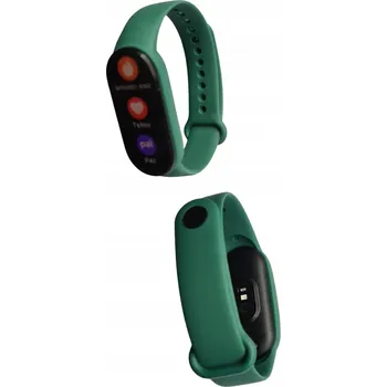 Řemínek na hodinky Lahvově zelený řemínek pro Xiaomi Mi Band 4 - Elegantní silikonový Řemínek