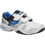 TENISOVÉ BOTY LOTTO T-STRIKE II JUNIOR CLS WH/BL vel. 31