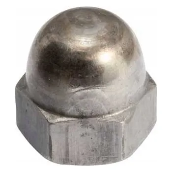 Matice KORUNOVÁ MATICE M12 OCEL POZINKOVANÁ