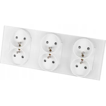 Elektrická zásuvka Elektrická Zásuvka zásuvka MIUUN bílá