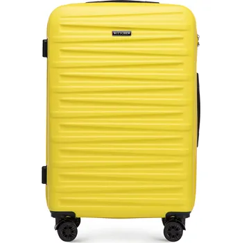 Střední kufr z ABS-u s horizontálním prolisem | WITTCHEN | 56-3A-002-50