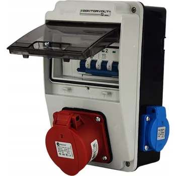 Rozvaděč Staveništní rozvaděč XS-S 16A 2x230V zásuvky erbetka IP44 Doktorvolt