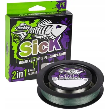 Berkley SICK X8 2+1 Šňůra 0,1 mm x 150 m