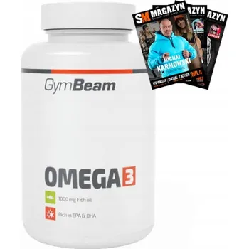 Fitness strava Omega-3 kapsle GymBeam 240 ks bez lepku a laktózy