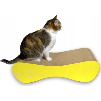 Nízké škrabadlo, pelíšek, škrabací podložky Mruu&Pruu do 60 cm