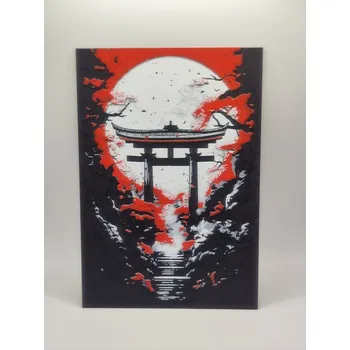 Obraz NovaPrint 3D obraz 110 x 110 cm Torii Brána