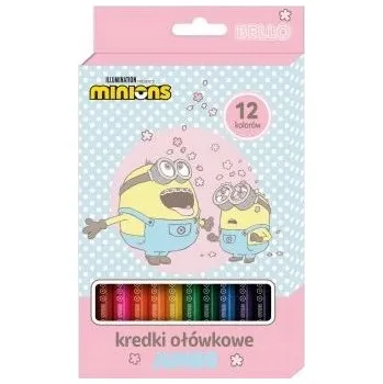 Kresba JUMBO ŠKOLNÍ PASTELKY 12 barev Mimoni BENIAMIN