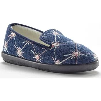 Dámské tenisky Domácí obuv s výšivkou nám.modrá 38