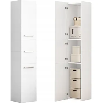 Knihovna Regál Rebiko 30 cm x 170 cm x 30 cm bílý