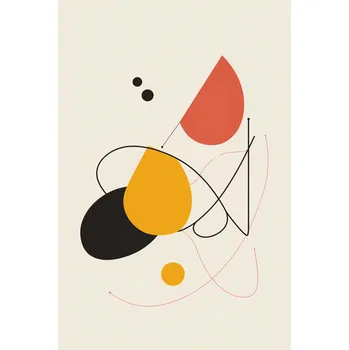 Plakát Plakát Rapsodie Tvarů bez rámu 61 x 91,5 cm