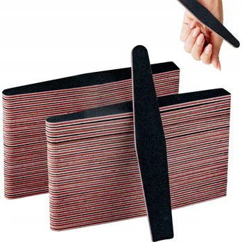 Pilník na nehty Manikúra Pedikúra Coffin 180/240 50 Ks .