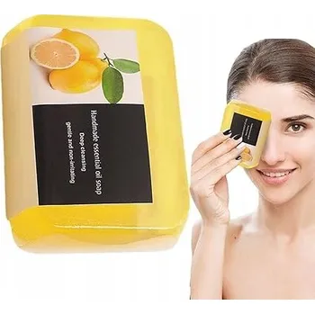 Koupelová kosmetika Ruční výroba přírodní mýdlo | 100g | Citronové