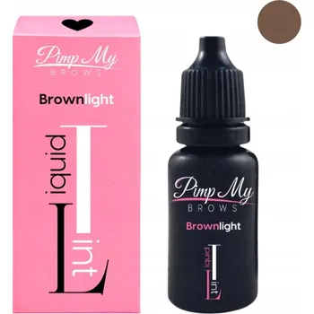 Barva na řasy a obočí PIMP MY BROWS – BROWN LIGHT- 03 - BARVA NA OBOČÍ A AIRBRUSH 15 ML