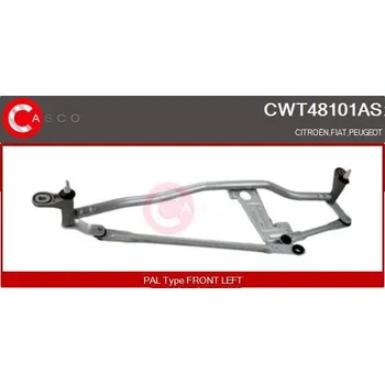 Stěrač Tyčoví stěračů CASCO CWT48101AS