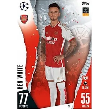 Sběratelská karetní hra Útok na zápas 2023/24 30 Ben White Topps