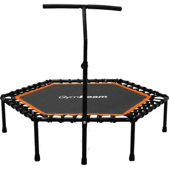 Trampolína GymBeam Fitness trampolína Jump 122 cm černá/oranžová