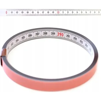 metr Samolepicí měřítko Pásové měřítko pro stoly RICHTER SK527WSa/2 m, levé-pra