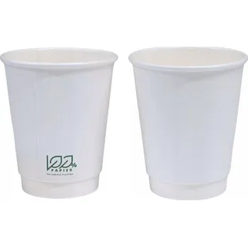 Jednorázové nádobí Papírové kelímky o objemu 200 ml, 25 ks