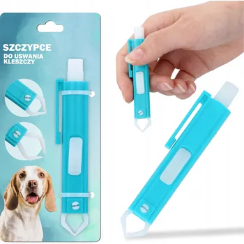 Antiparazitikum pro psa Pinzety, háčky na odstranění klíšťat a parazitů, Pomůcka, kleštičky, chňapka na vyjmutí klíšťat 22 g