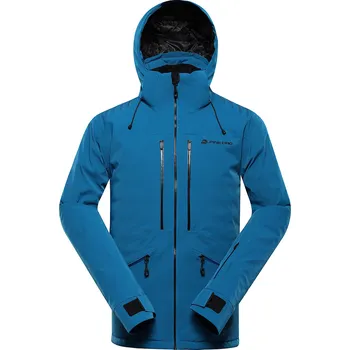 Alpine Pro REAS MODRÁ PÁNSKÁ LYŽAŘSKÁ BUNDA S MEMBRÁNOU PTX SNOW S