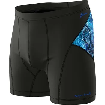 Pánské funkční trenýrky D.N.A. černá Bamboo Ultra - Modrá / XXL