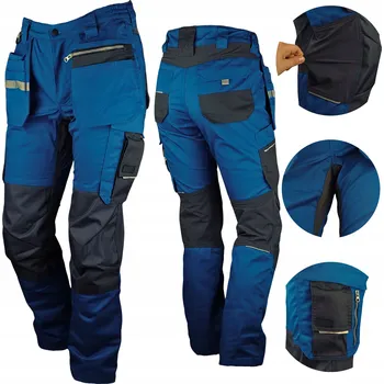 Pracovní obuv Pracovní kalhoty dlouhé - BOZP Spodnie ROBOCZE męskie BOZP MOCNE ochronne MONTÉR vel. 64