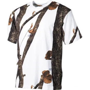 Pánské oblečení MFH int. comp. Triko SNOW WILDTREE XL SNOW WILDTREE