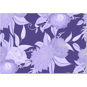 Obraz Skleněný panel 70 x 100 x 4 mm tvrzené sklo broušené fialový