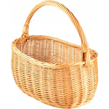 Piknikový koš WickerWorks jamnik czysty duży proutěný