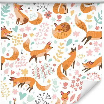 Tapeta Tapeta pro děti - krásné lišky /367245146